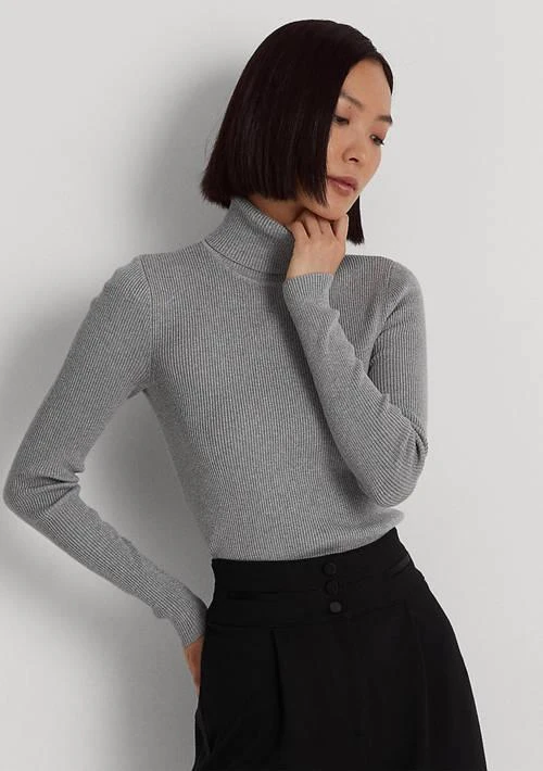 Ralph Lauren Ralph Lauren Women S Ribbed Turtleneck Sweater 1