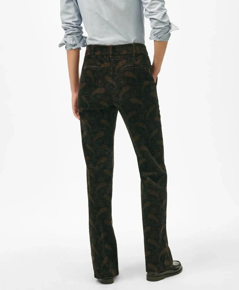 Brooks Brothers Trousers in Paisley Corduroy 2