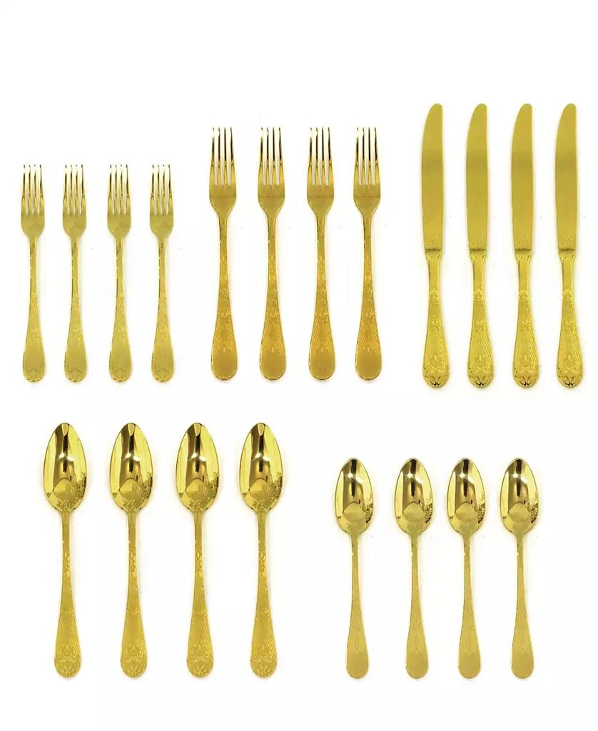 Mepra Casablanca Oro Flatware Set, 20 Piece 1
