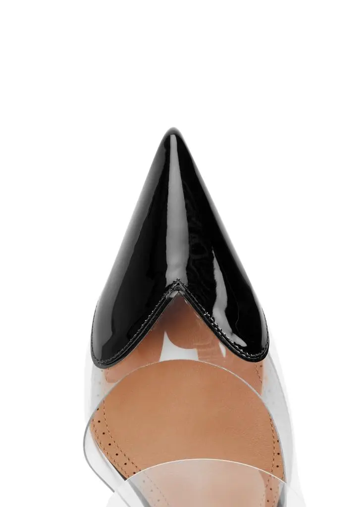 Alaïa Coeur 90 patent leather mules 4