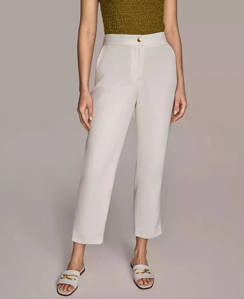 Donna Karan Women's Slim Leg Ankle Pants 1