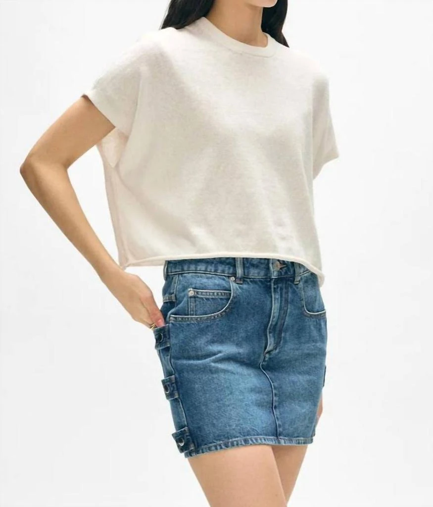 White + Warren White + Warren - Organic Cotton Blend Easy T-shirt 3