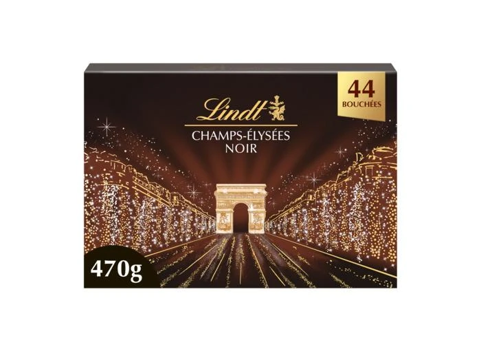 LINDT Boîte CHAMPS-ÉLYSÉES Noir 470g 1