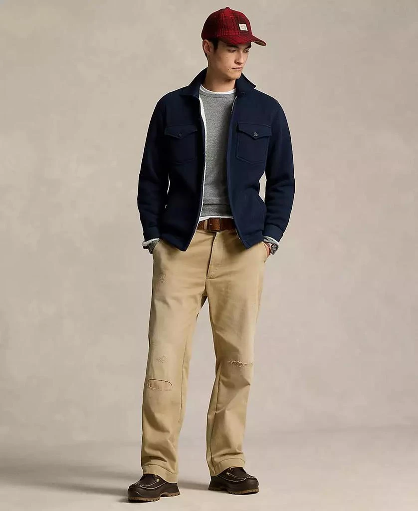 Ralph Lauren Men's Waffle-Knit Shirt Jacket 4