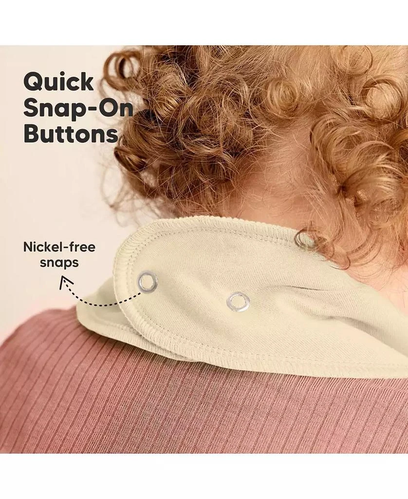 KeaBabies 10pk Baby Bandana Bibs, Cotton Baby Drool Bibs for Baby Boy, Girl, Baby Bibs for Infant, Newborn 8