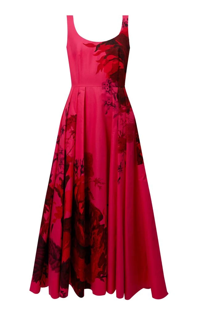chinese dress ladies Floral Maxi Dress Erdem