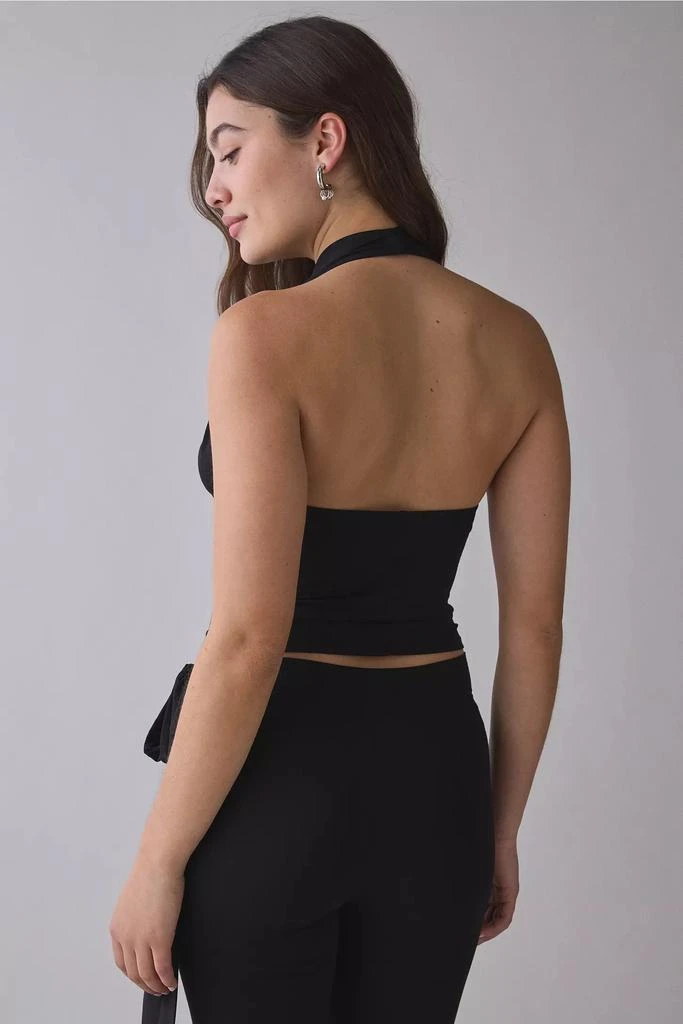 Frankies Bikinis Frankies Bikinis Jay Plunging Cowl Neck Halter Top 2