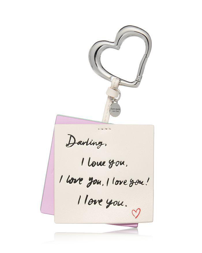 Kate Spade Charmed Love Notes Bag Charm