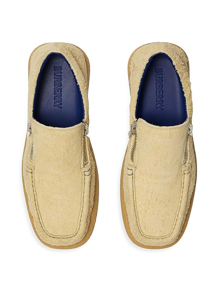 Shop Chance Textured Suede Loafers on Sale at BeyondStyle  display picture 1