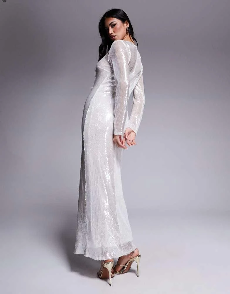 burnt orange long dress for wedding Burnt Orange Chiffon Long Bridesmaid Dress 2020 Criss Cross Back Custom Color / 8 main image 1