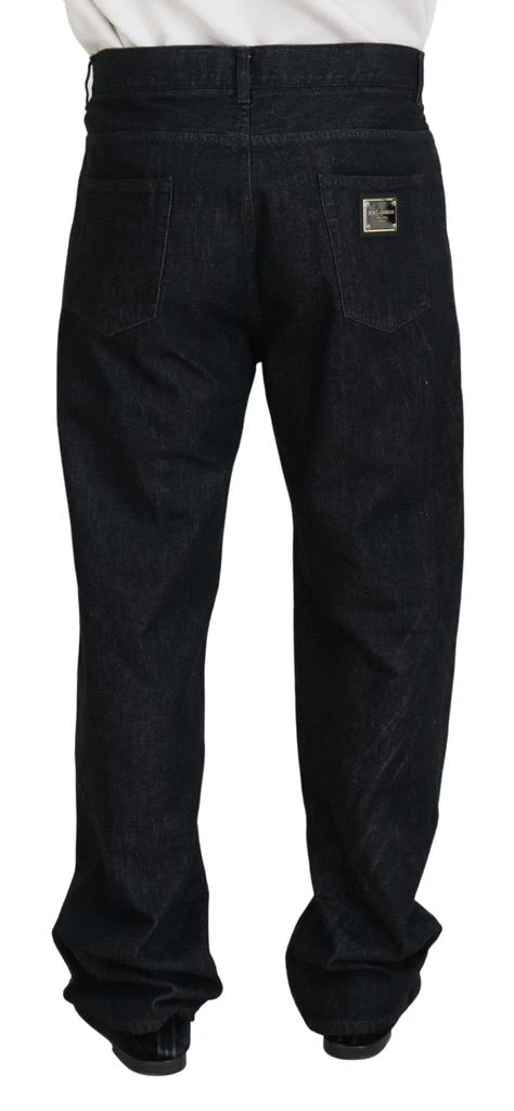 Dolce & Gabbana Dolce & Gabbana Black Washed Cotton  Casual Denim Jeans 3