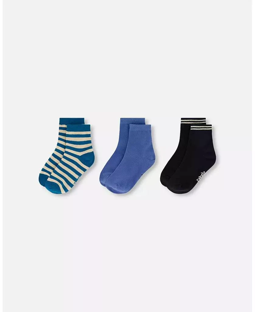 Deux par Deux Boys Socks (3 Pairs) Set 2