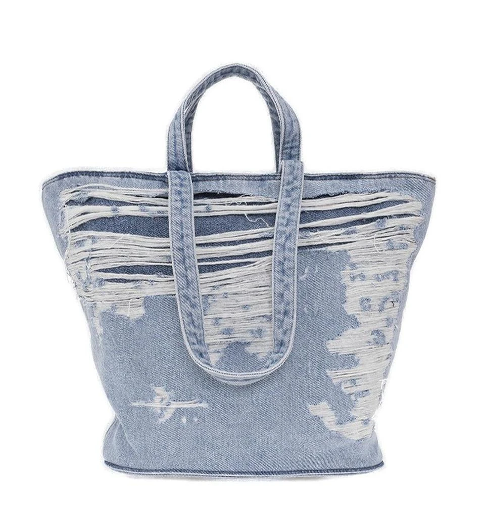 Diesel Diesel Distressed Ripped Effect Tote Bag 2