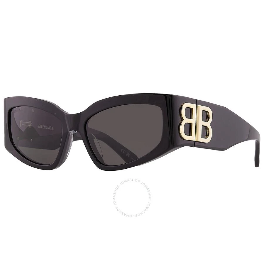 Balenciaga Gray Cat Eye Ladies Sunglasses BB0321S 002 57 3