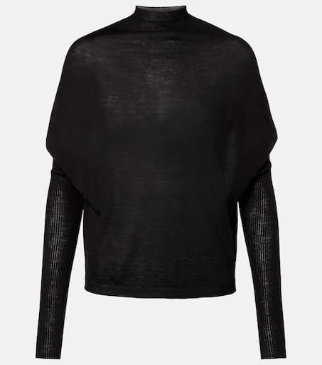 Rick Owens Crater virgin wool sweater 1
