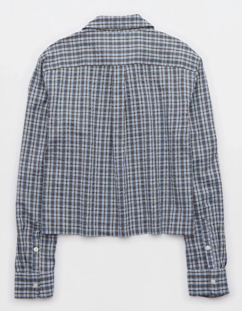 Aerie Aerie Off-Duty Seersucker Pajama Shirt 4
