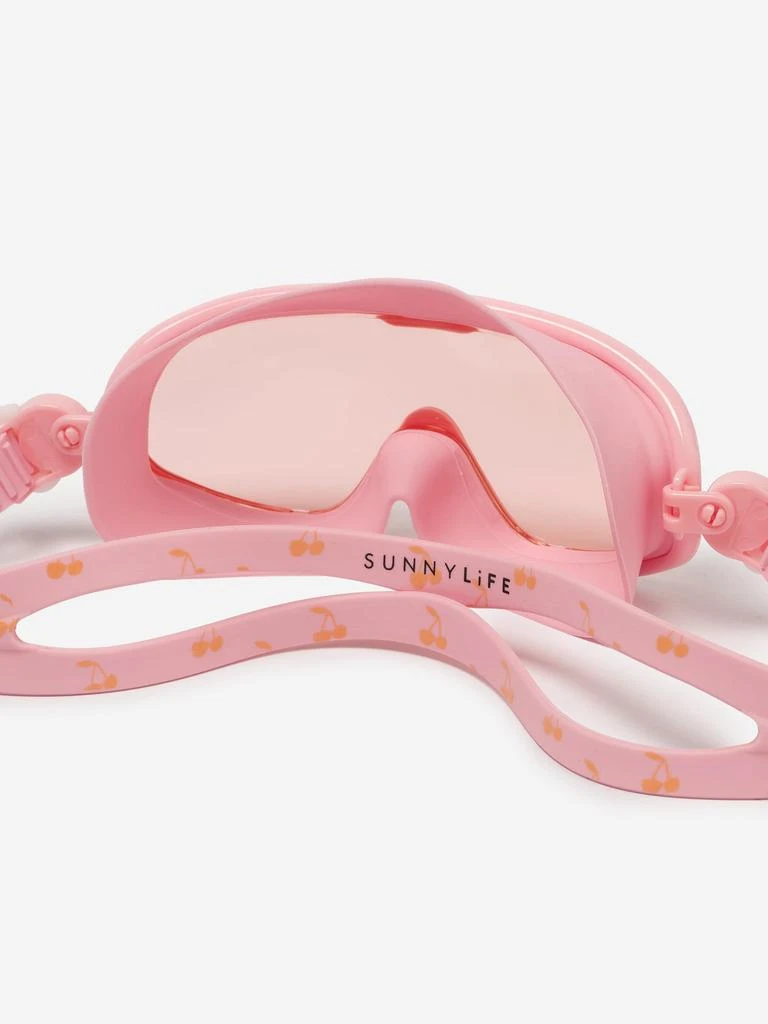 Sunnylife Girls Swim Mask Cotton Candy Cherry in Pink (16cm) 2
