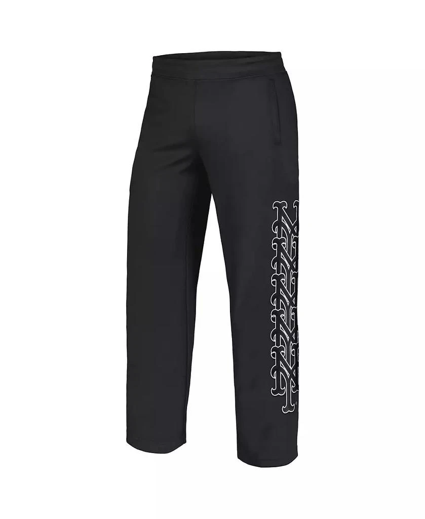 Pleasures Men's Black New York Mets Pitcher Track Pants 3