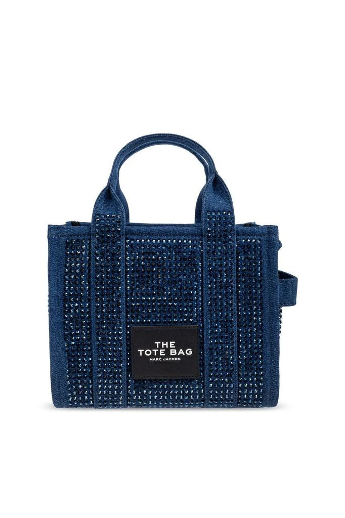 Marc Jacobs Marc Jacobs The Crystal Denim Small Tote Bag 1
