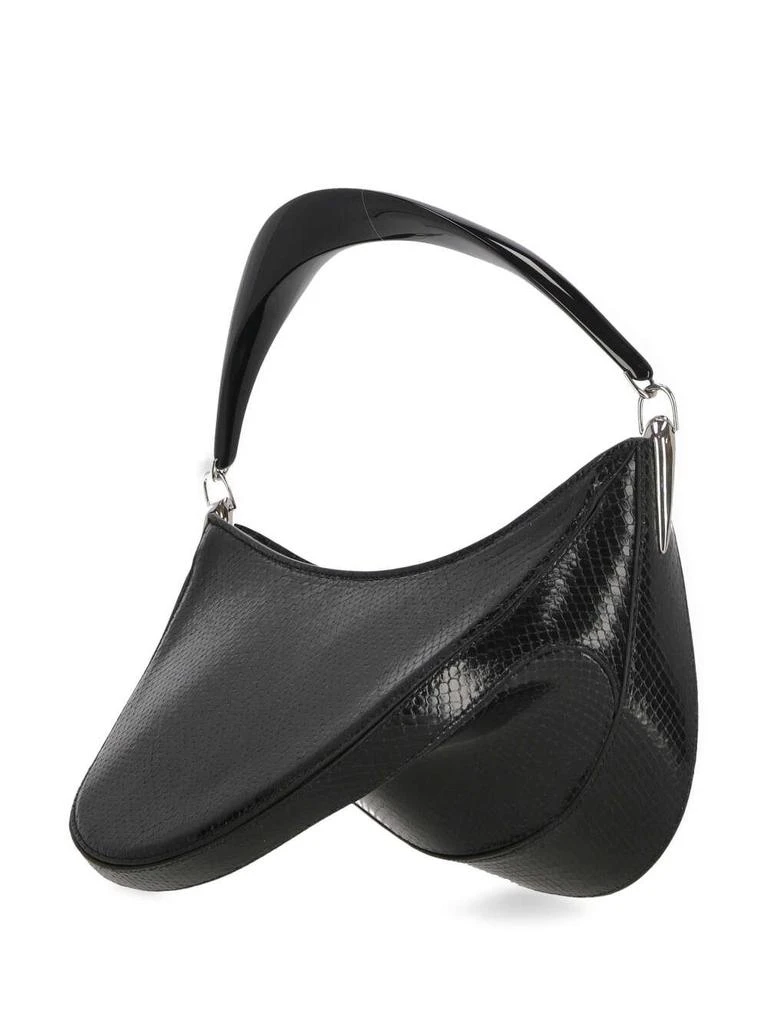 Mugler Mugler Spiral Curve Zipped Tote Bag 2