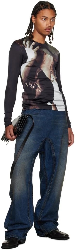 Y/Project Blue Souffle Jeans 4