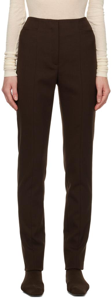 HOUSE OF DAGMAR Brown Romy Trousers