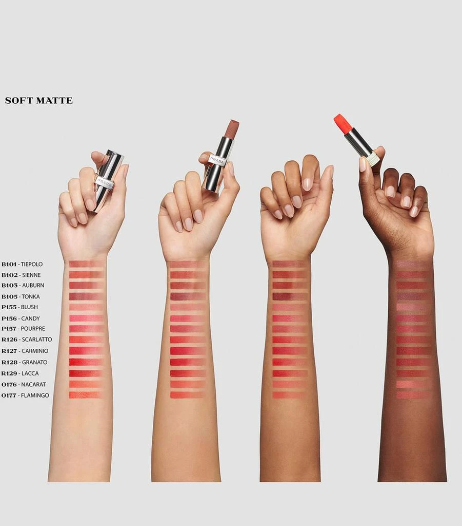 Prada Beauty Prada Monochrome Soft Matte Lipstick 2