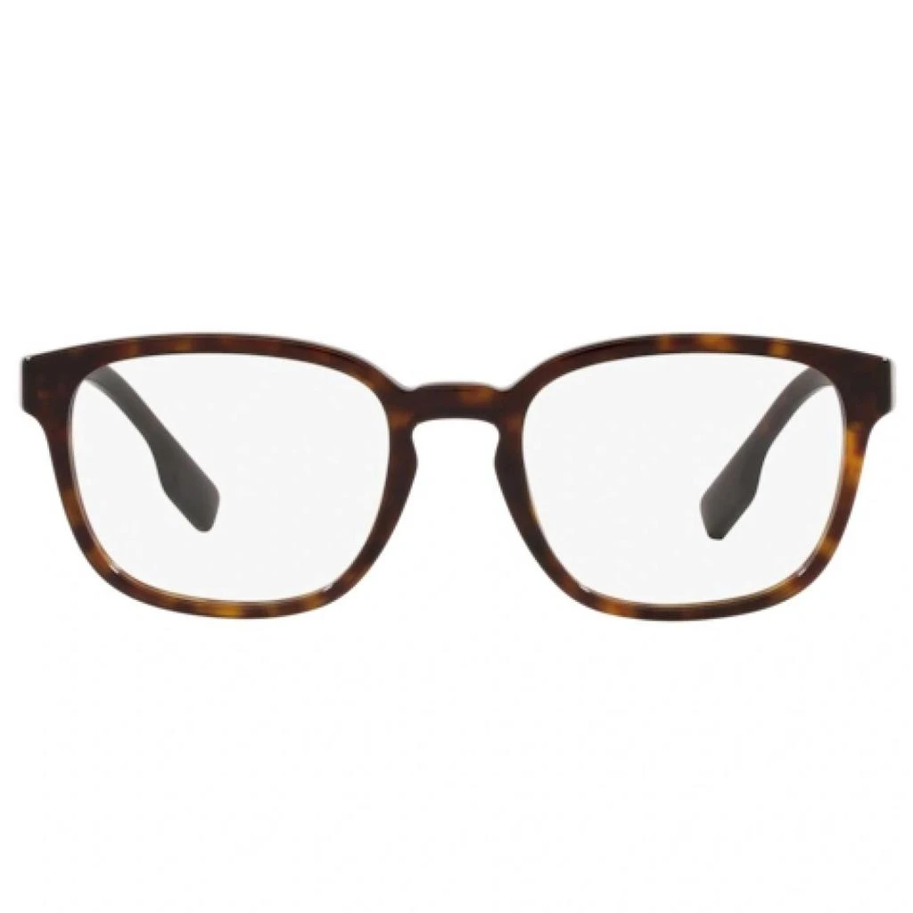 BURBERRY Burberry Men's Eyeglasses - Dark Havana Full Rim Frame Clear Lens, 53 mm | BE2344 3920 2