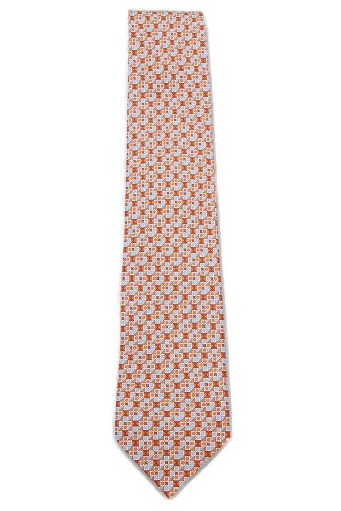 Salvatore Ferragamo Ferragamo Jacquard Pointed Tip Tie