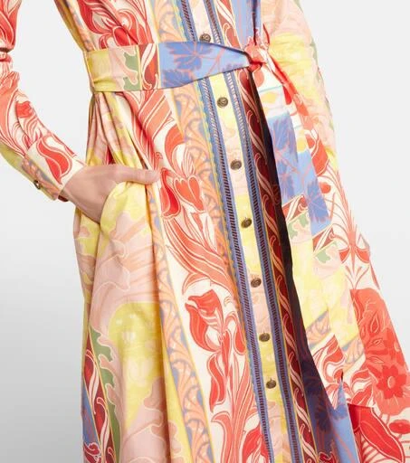 ETRO Printed cotton-blend shirt dress 5
