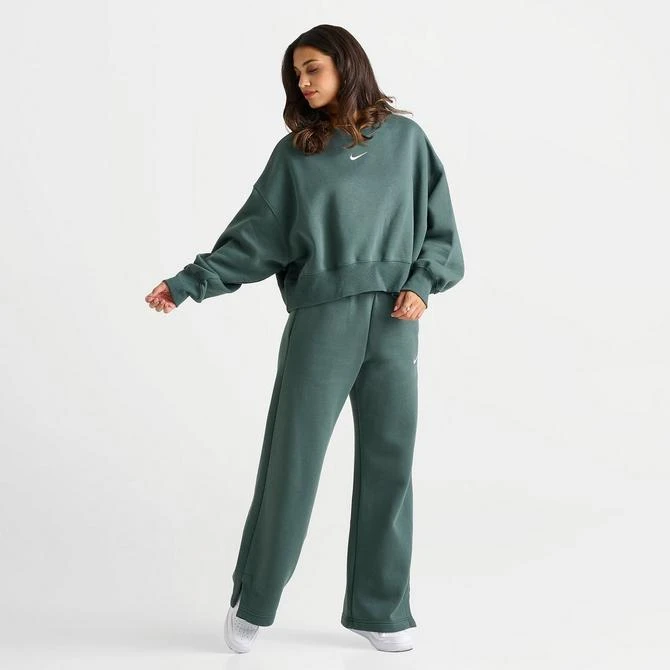 NIKE Women's Nike Sportswear Phoenix Fleece Oversized Crewneck Sweatshirt 2