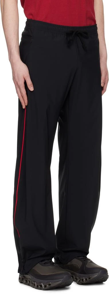 District Vision Black Wide Leg Track Pants 2
