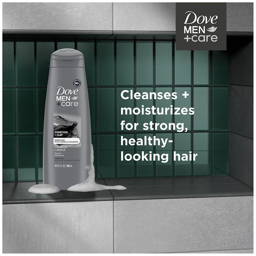 Dove Men+Care Shampoo Charcoal + Clay 6