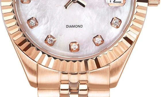 GV2 Women's Naples Swiss Diamond Watch, 34mm - 0.146 ctw 2