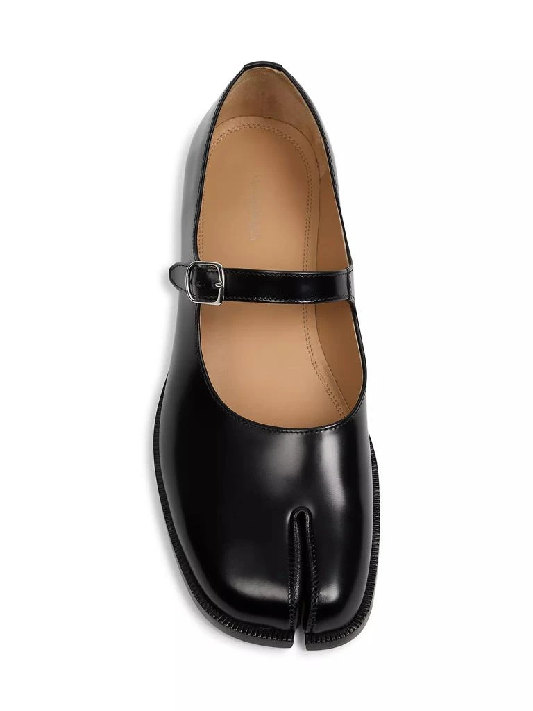 MAISON MARGIELA Tabi Leather Mary Janes 5