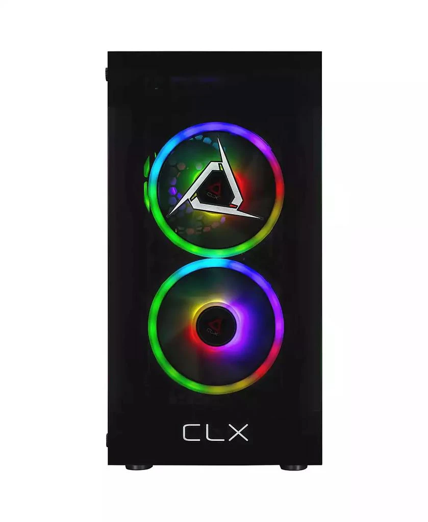 CLX Set Gaming PC - Intel Core i5 14400F 2.5GHz 10-Core CPU, 16GB DDR5 Memory, GeForce RTX 5050 8GB GDDR6, 1TB SSD, WiFi, Windows 11 Home 64-bit 3