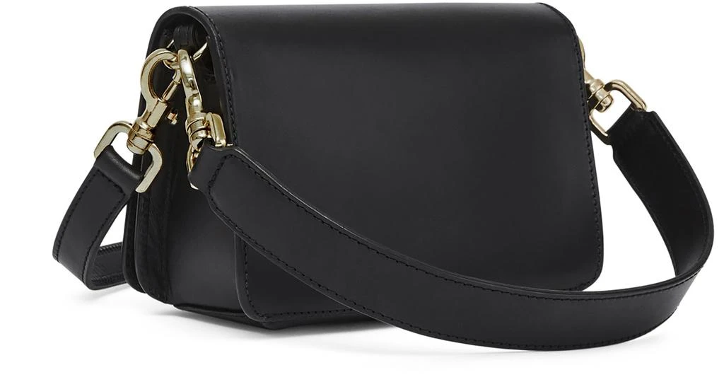 ATP ATELIER Corsina Black Leather Shoulder bag 2