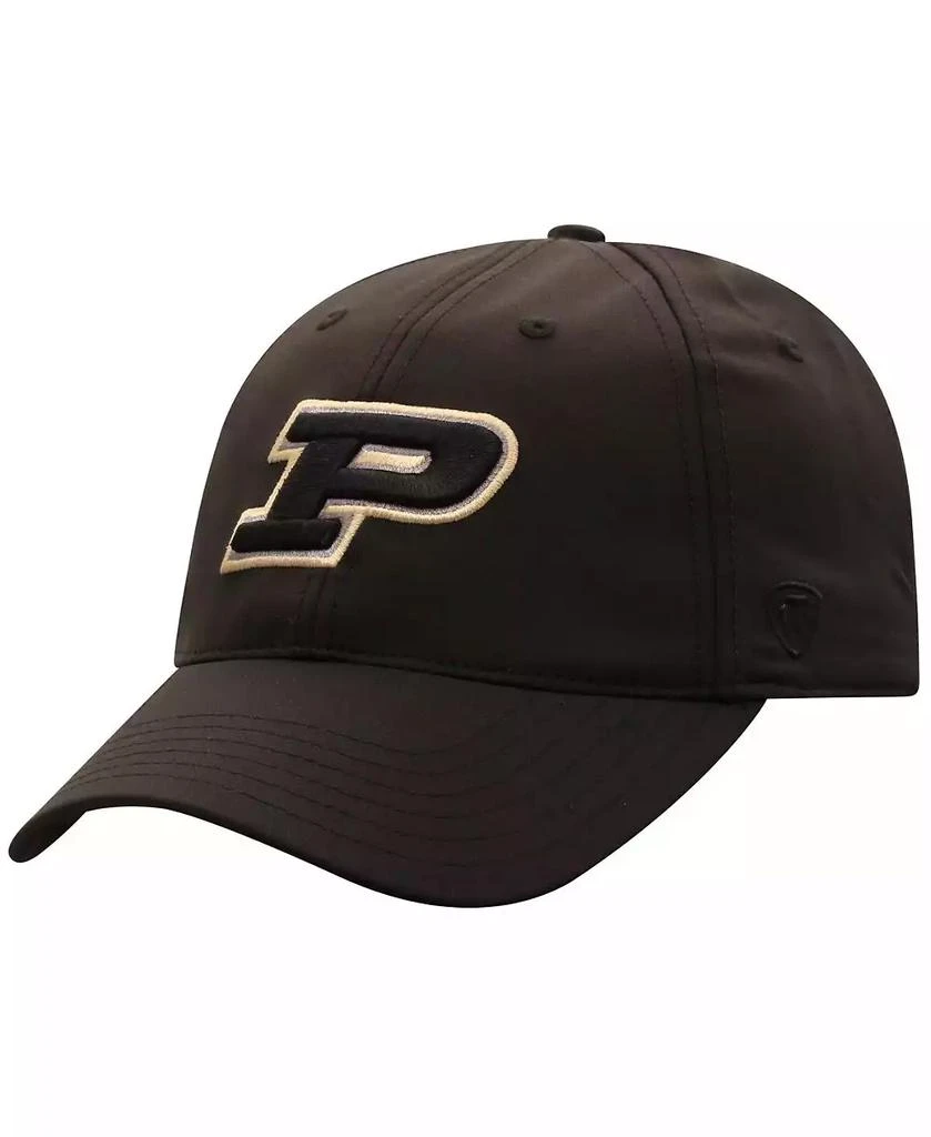 Top of the World Men's Black Purdue Boilermakers Victory Trainer Adjustable Hat 1