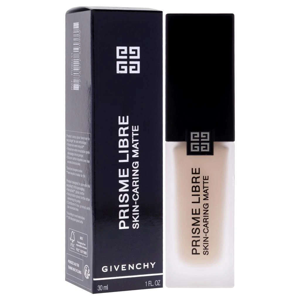Givenchy Prisme Libre Skin-Caring Matte Foundation - 2-N160 Light Golden with Neutral Undertones by  for Women - 1 oz Foundation 3
