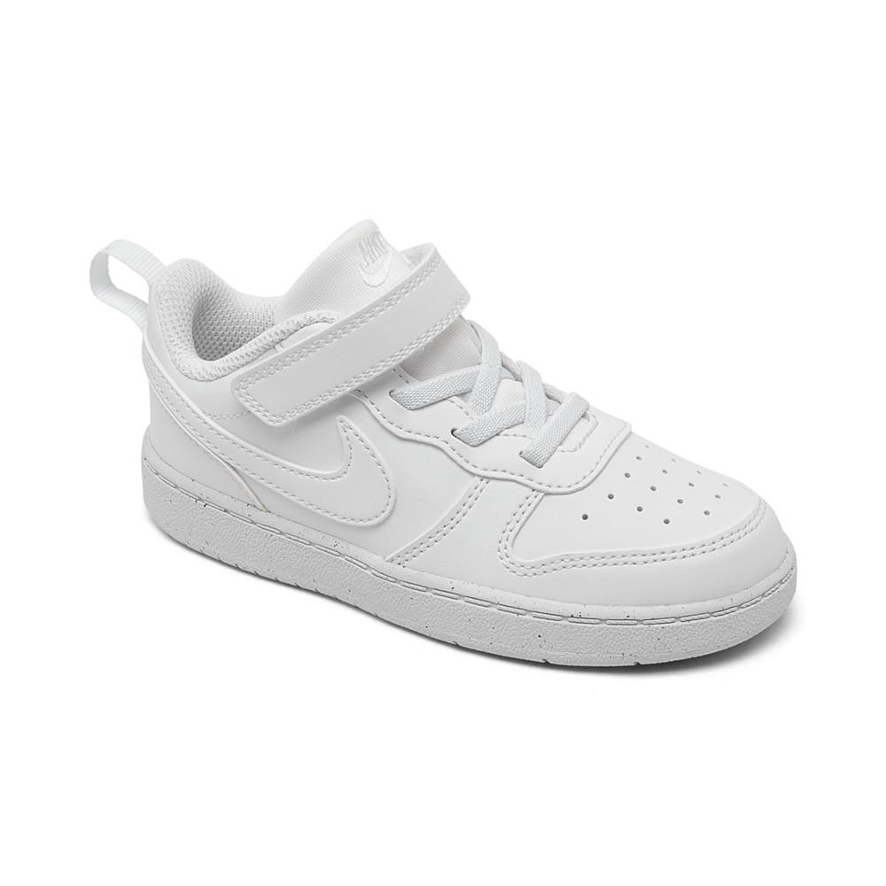 Nike Toddler Court Borough Low Recraft Adjustable Strap Casual Sneakers from Finish Line