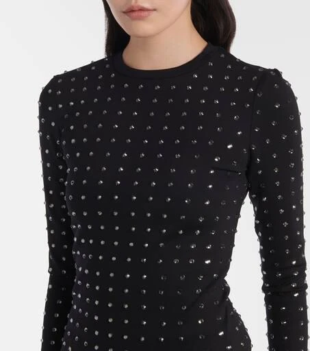 Max Mara Negus crystal-embellished top 4