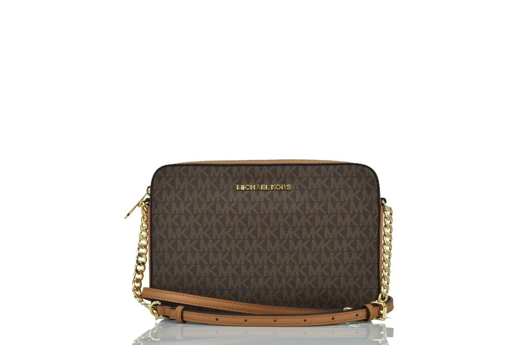 Michael Kors Michael Kors Jet Set Item Bag Brown Women Saffiano Leather Mod. 35T8GTTC9L 1