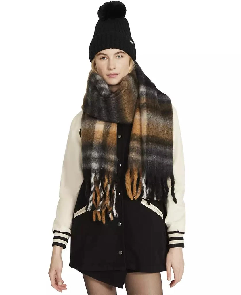 Steve Madden Women's 2-Pc. Pom Beanie & Scarf Boxed Gift Set 5