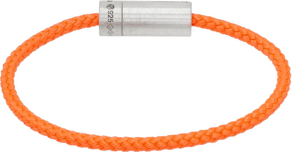 Le Gramme Orange Nato Cable 'Le 7g' Bracelet