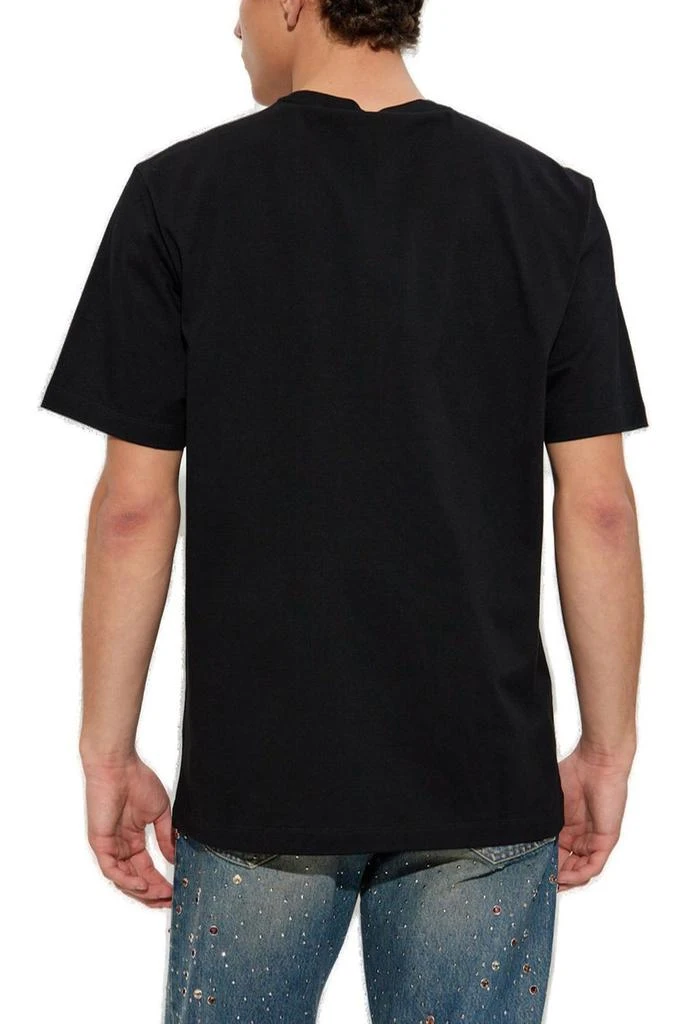 Versace Versace Logo-Embellished Crewneck T-Shirt 3