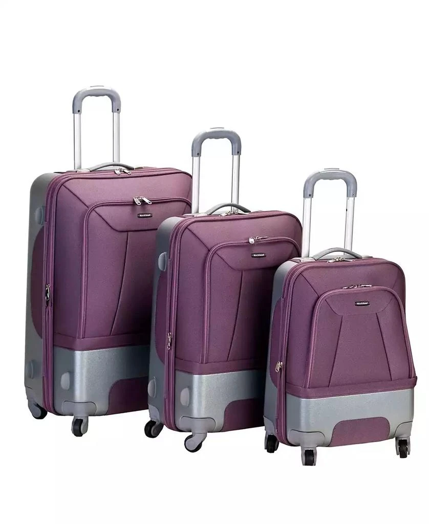 Rockland Rome 3-Pc. Hardside Luggage Set 1
