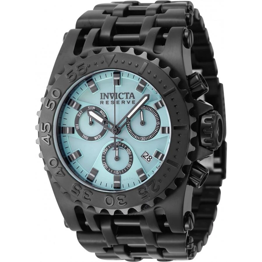 Invicta Reserve Chronograph Quartz Turquoise Dial Men's Watch 45930 1