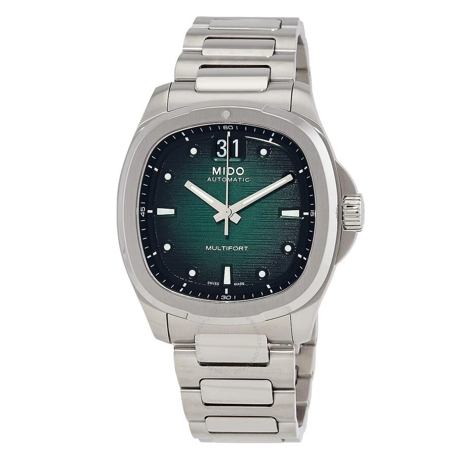 MIDO Multifort TV Big Date Automatic Green Dial Men's Watch M0495261109100 1