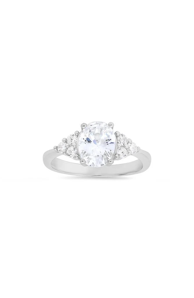 Queen Jewels Sterling Silver Cubic Zirconia Ring