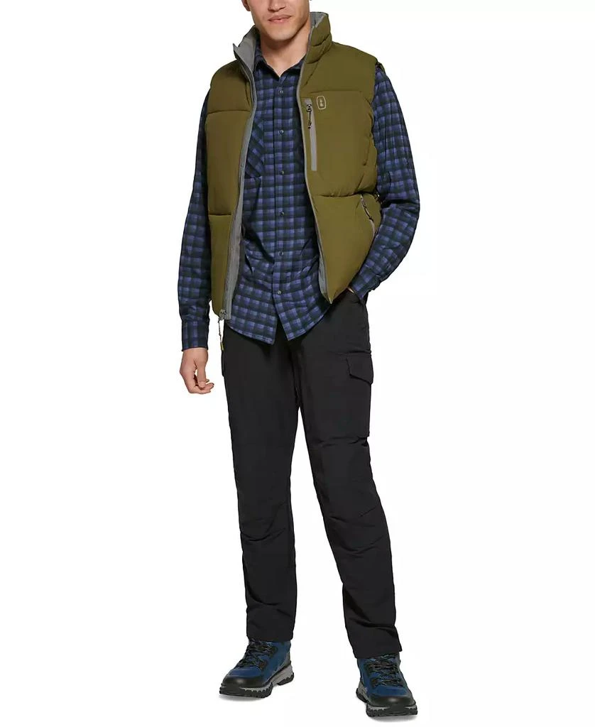 BASS OUTDOOR Men's Glacier Quilted Full-Zip Hiking Vest 6